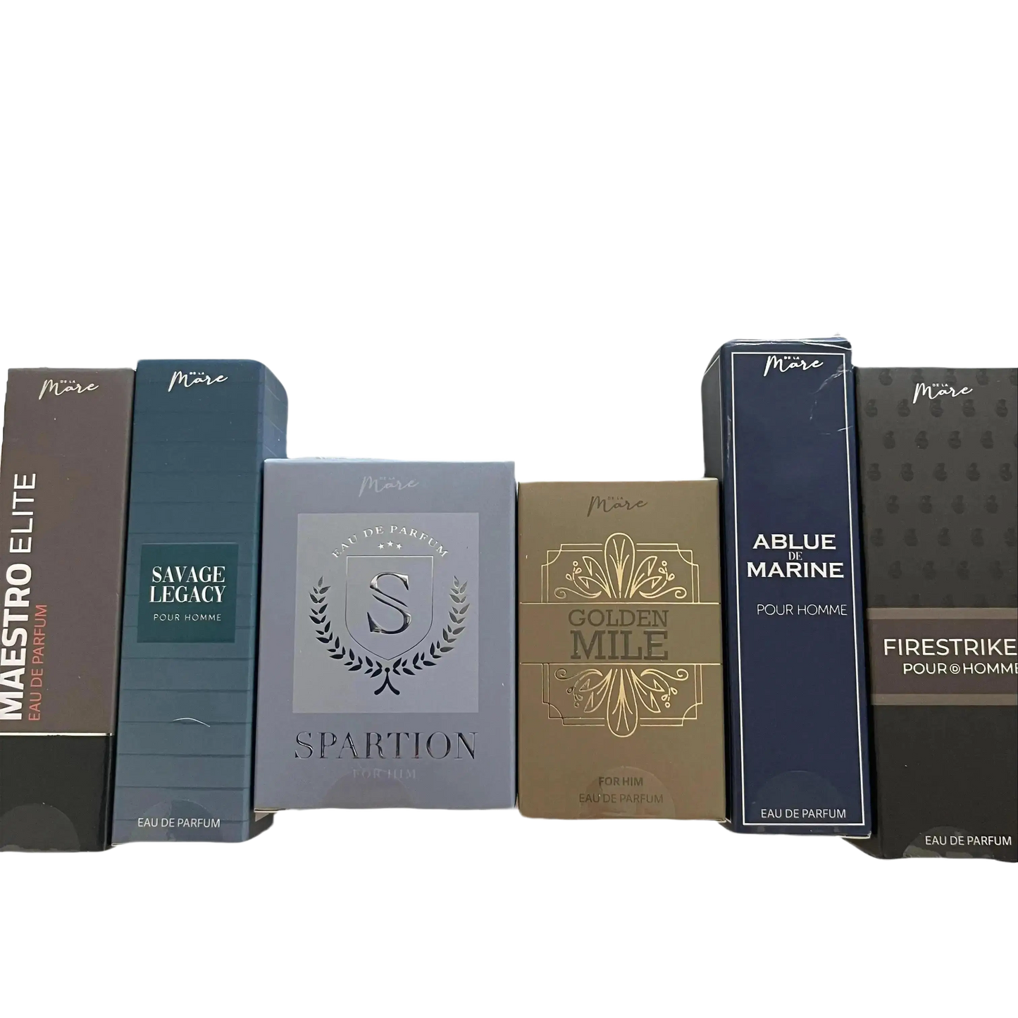 NEW 6pc MENS miniature perfume set, 15ml each - favourite scents - Eau de perfume made in Europe - total 90ml perfumes