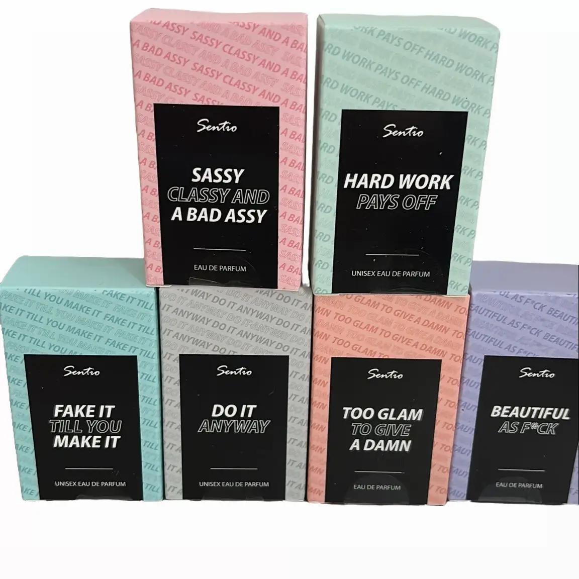 NEW 6pc miniature perfume set, 15ml each - DARE TO BE.... - Designer Inspired - Eau de perfume made in Europe - total 90ml perfumes