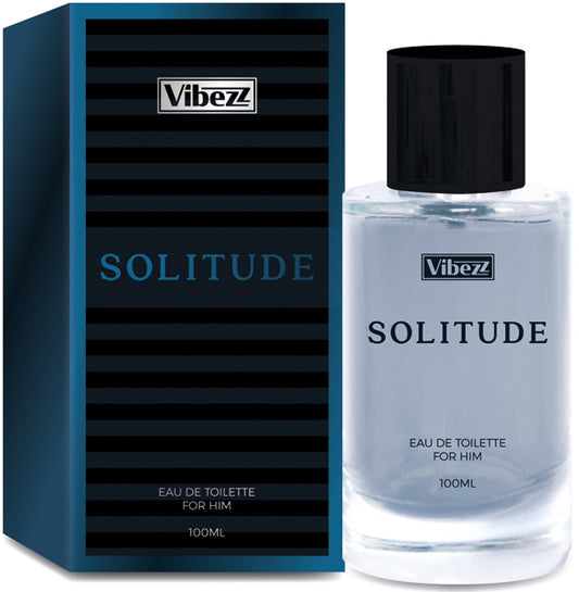 100ml men's Perfume  by Vibezz - Solitude EDT men
