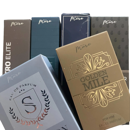 NEW 6pc MENS  miniature perfume set, 15ml each - favourite scents   - Eau de perfume made in Europe - total 90ml perfumes