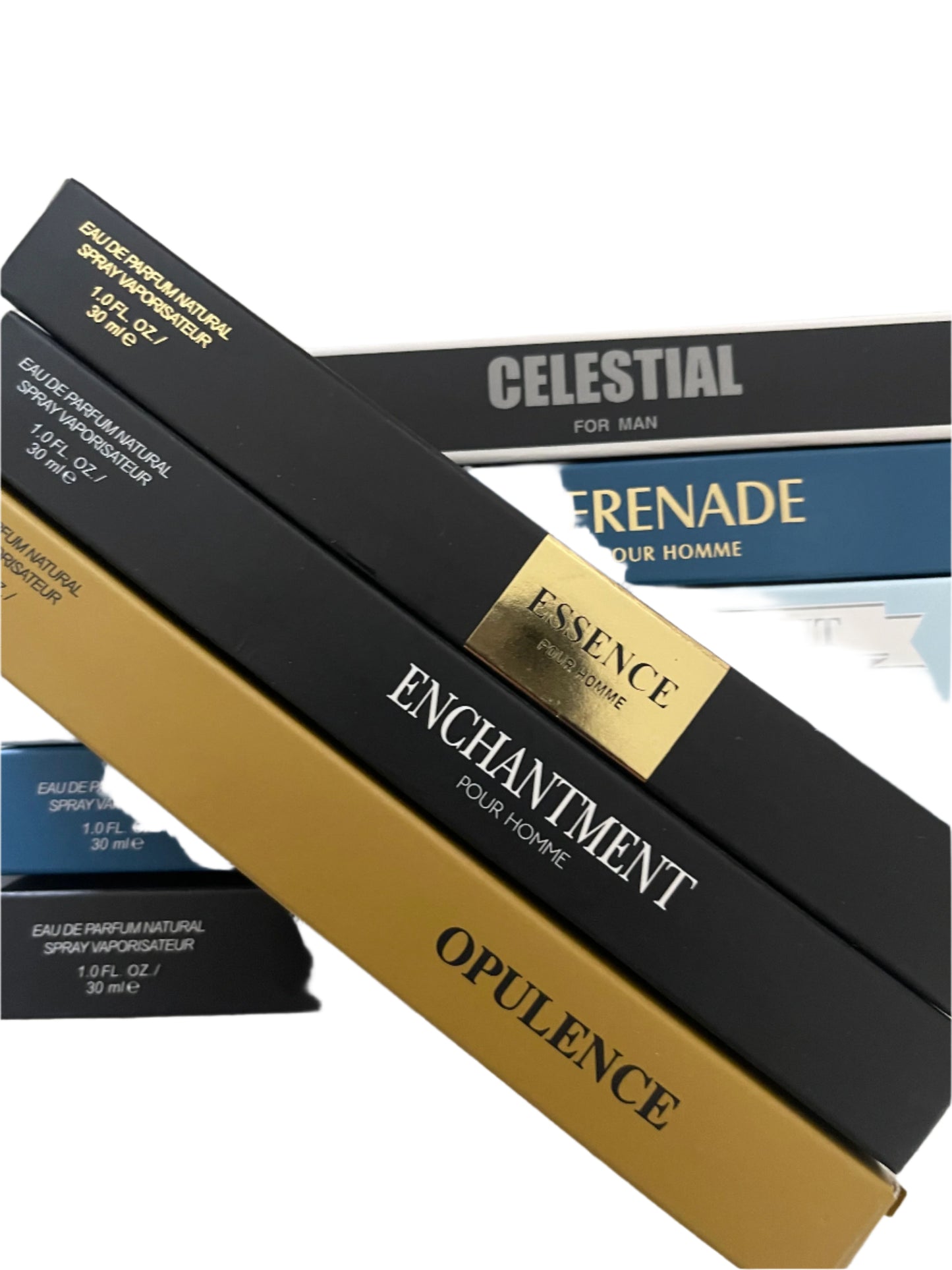 New Mens bespoke gift boxes of 8 x 30ml Designer Inspired perfumes - total 240ml (Copy)