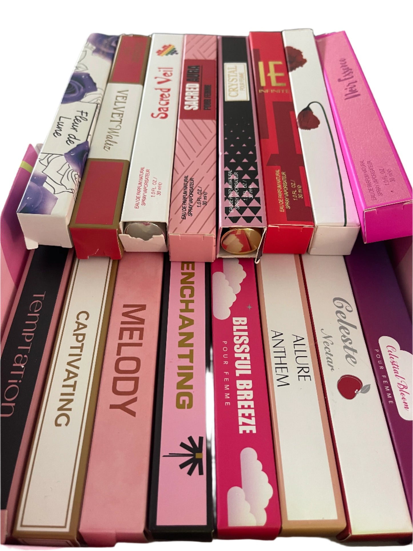 New ULTIMATE BUNDLE 16 x 30ml woman's  Designer Inspired perfumes - total 240ml (Copy)